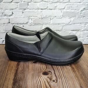 Klogs Mission Clogs Women's Nursing Comfort SlipOn Black Shoes Comfort Arch US 9